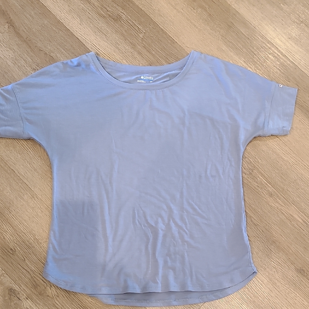 Light Periwinkle Columbia Blue T-Shirt
